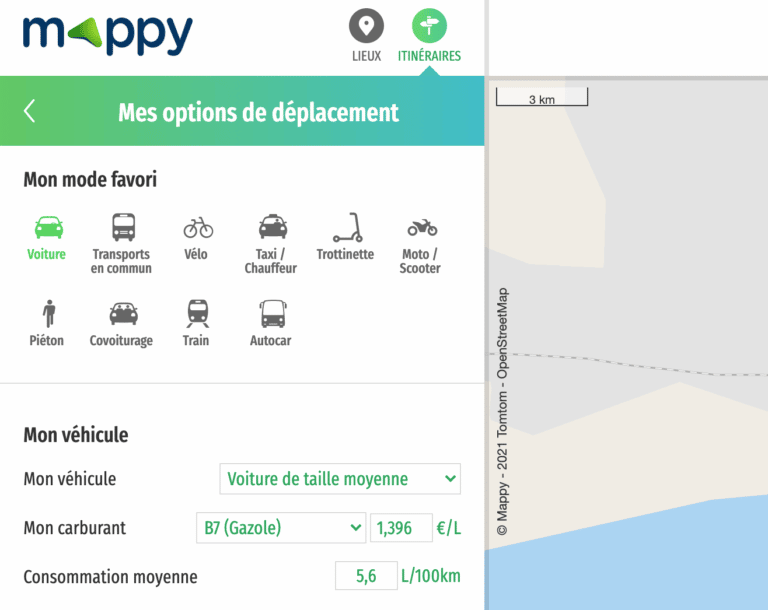 Comment Calculer Un Itinéraire Sur Mappy Pour Voiture